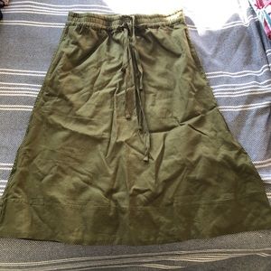 Madewell midi skirt NWOT